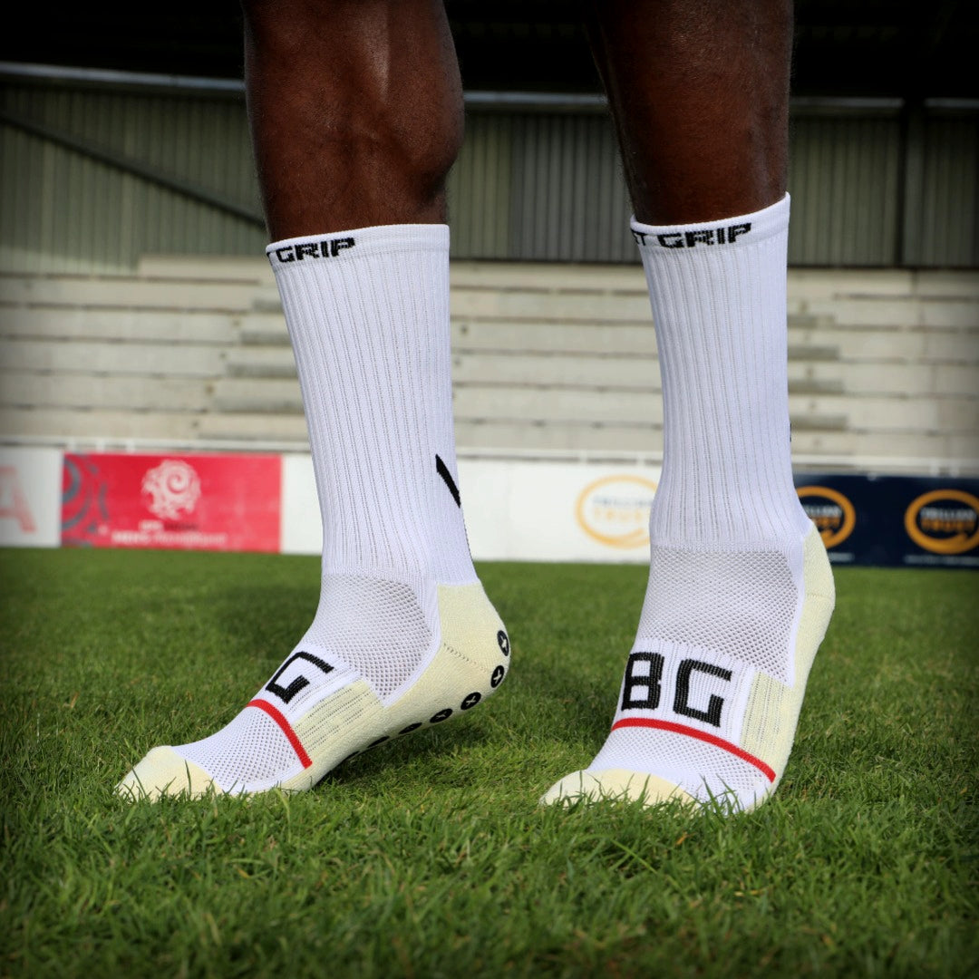 Best Grip Socks (Pro) - White V1