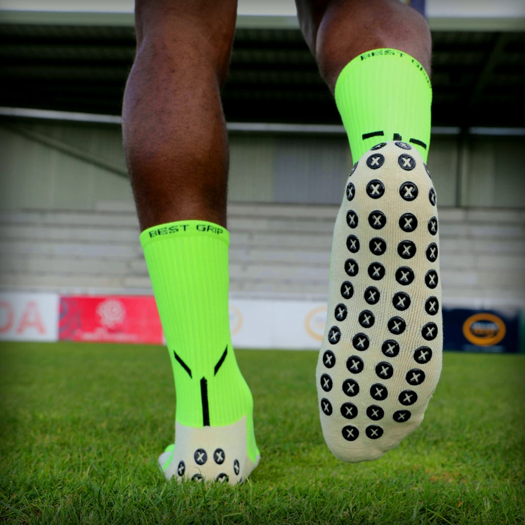 Best Grip Socks (Pro) - Neon Green V1