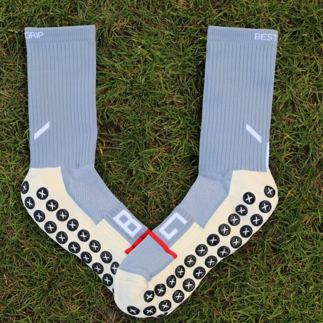 Best Grip Socks (Pro) - Light Grey V1