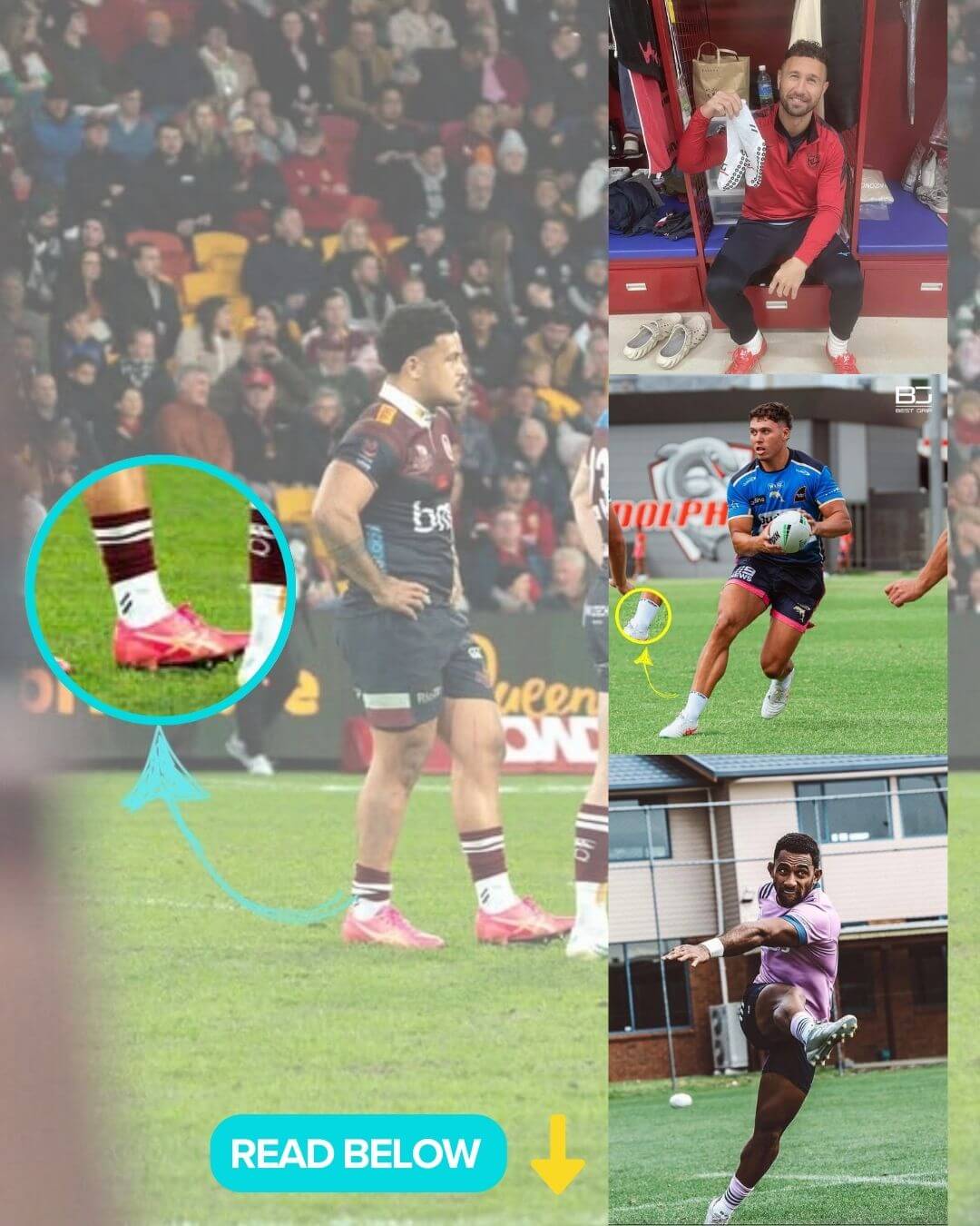 Why Rugby Players Are Switching to Grip Socks