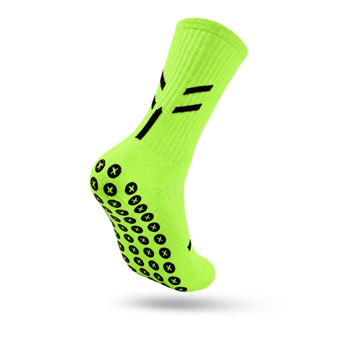Best neon green grip socks for football NZ & AUS, rugby, and gym – non-slip performance socks for traction, comfort, and pro-level control.Best Neon Green grip socks for football, rugby, and gym – non-slip performance socks for traction, comfort, and pro-level control.