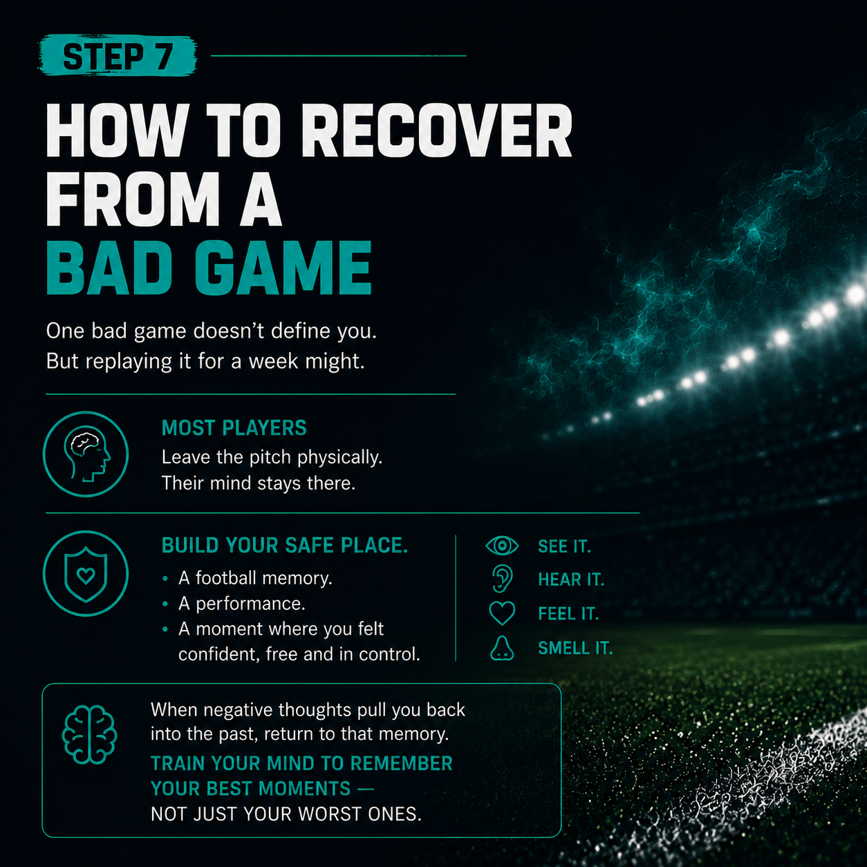 17 Steps: How To Think like a Pro Footballer