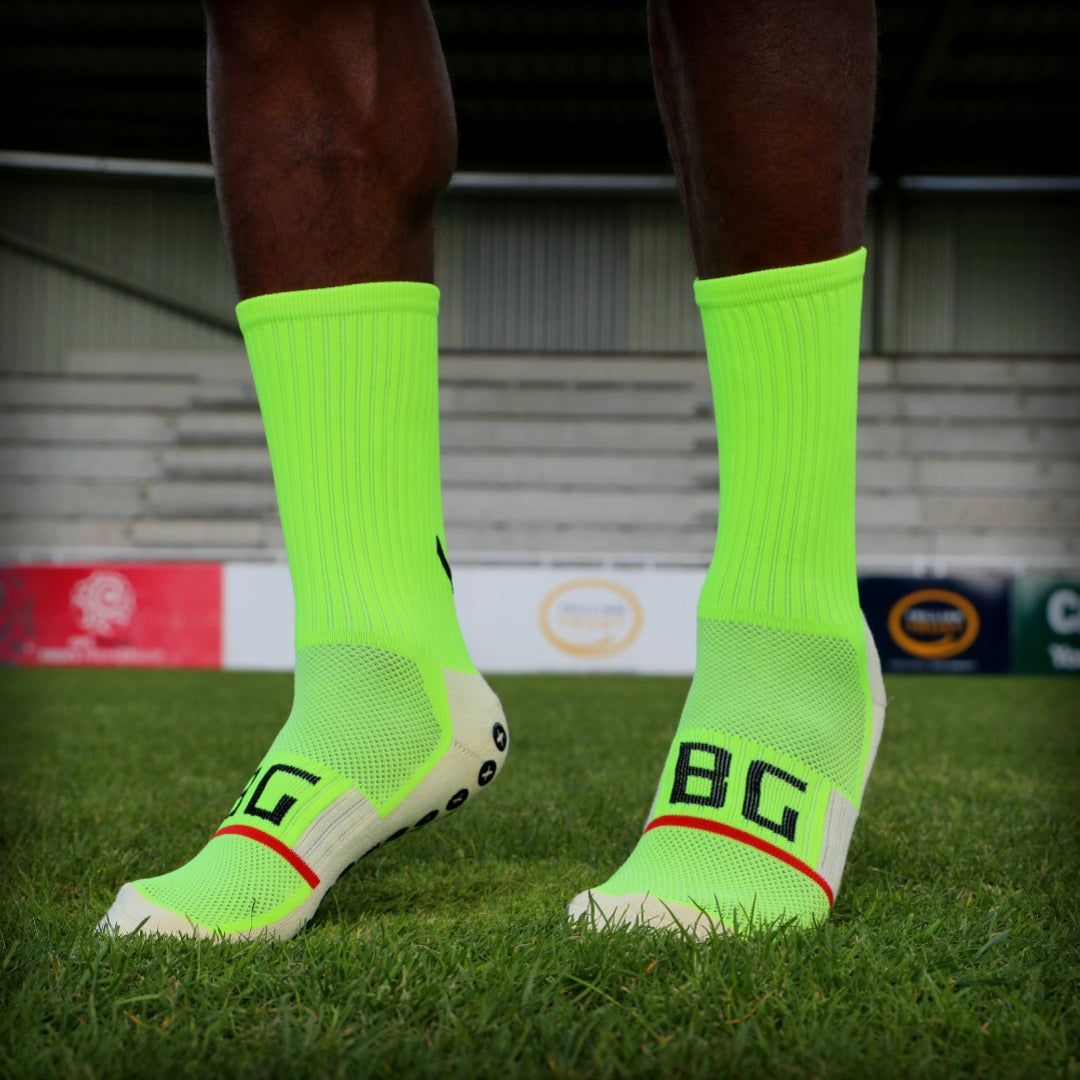 Best Grip Socks (Pro) - Neon Green V1